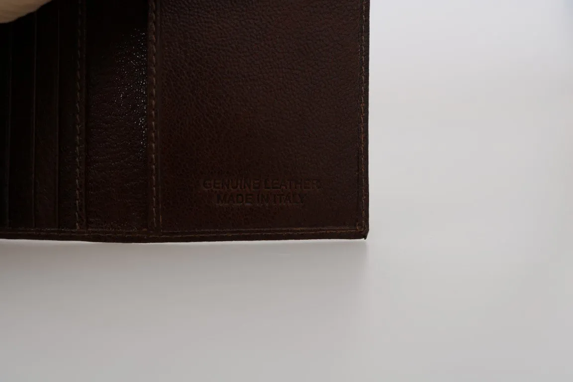 Brown Leather Bifold Wallet