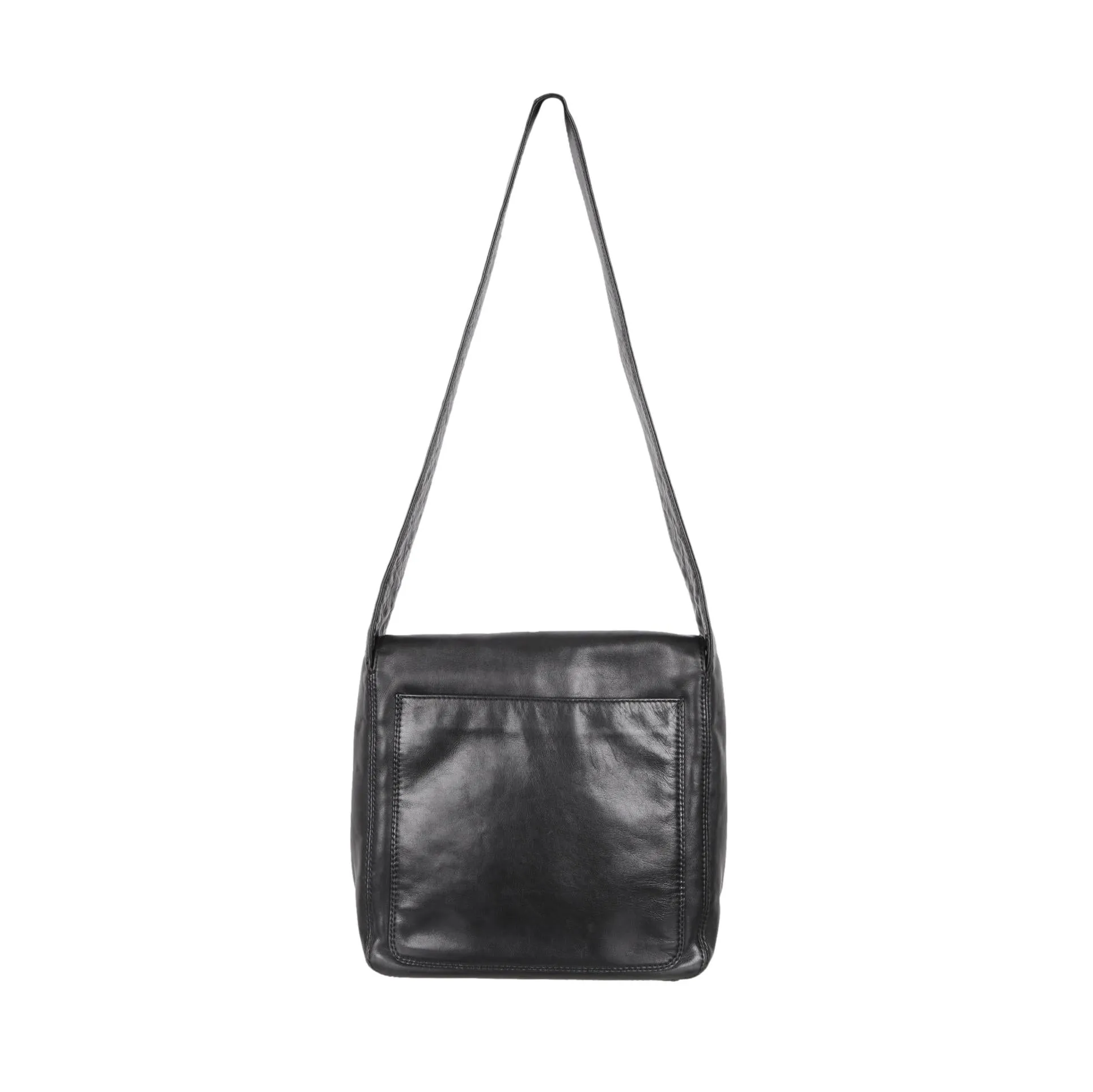 Chanel Black Logo Shoulder Bag
