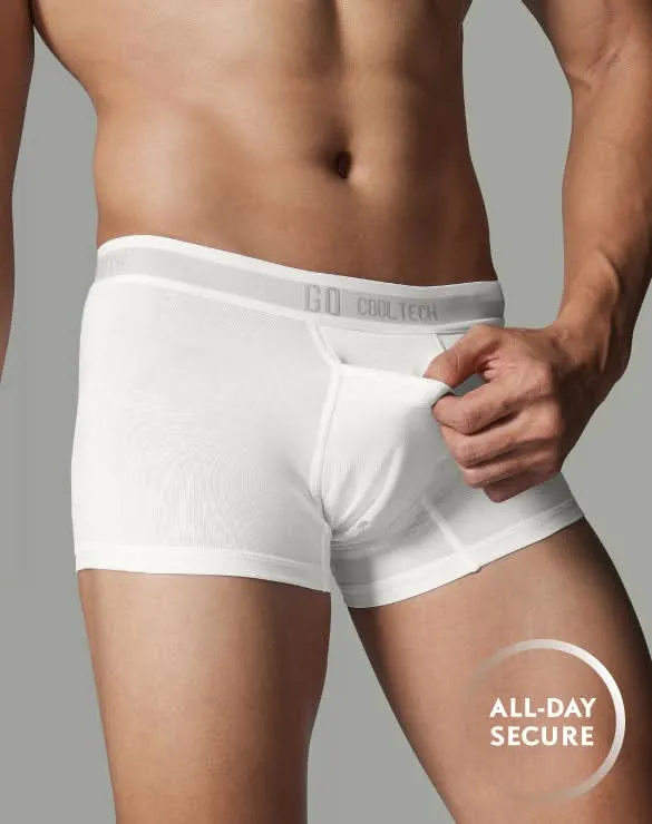 Cool Tech™ All-day Secure: White & Gray [Lucky Color]