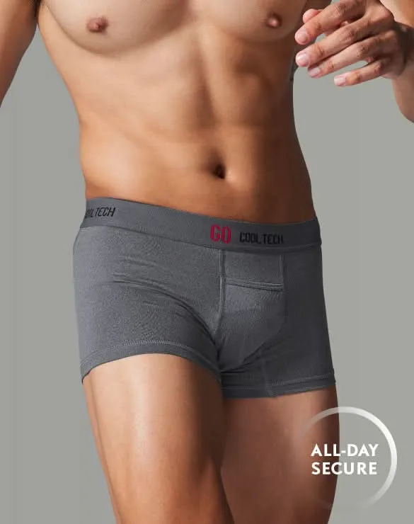 Cool Tech™ All-day Secure: White & Gray [Lucky Color]