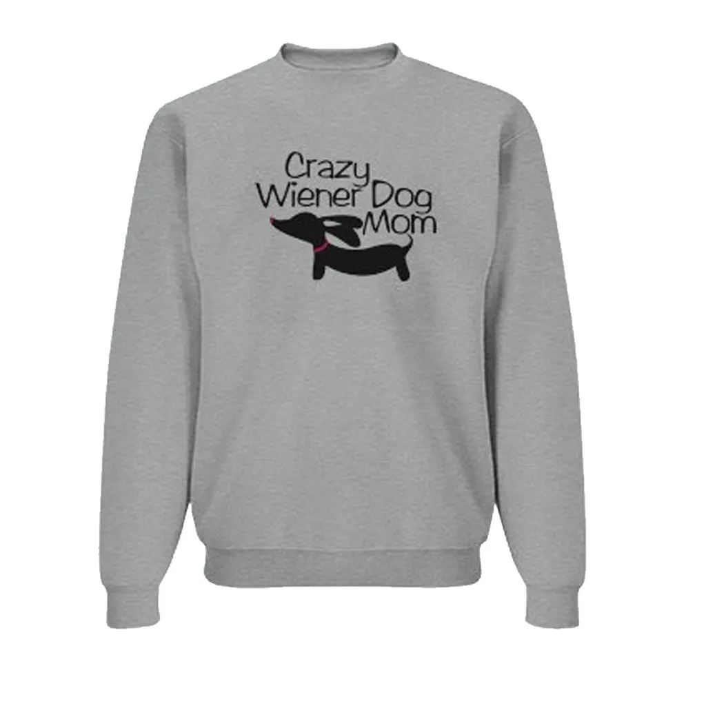 Crazy Wiener Dog Mom Shirt