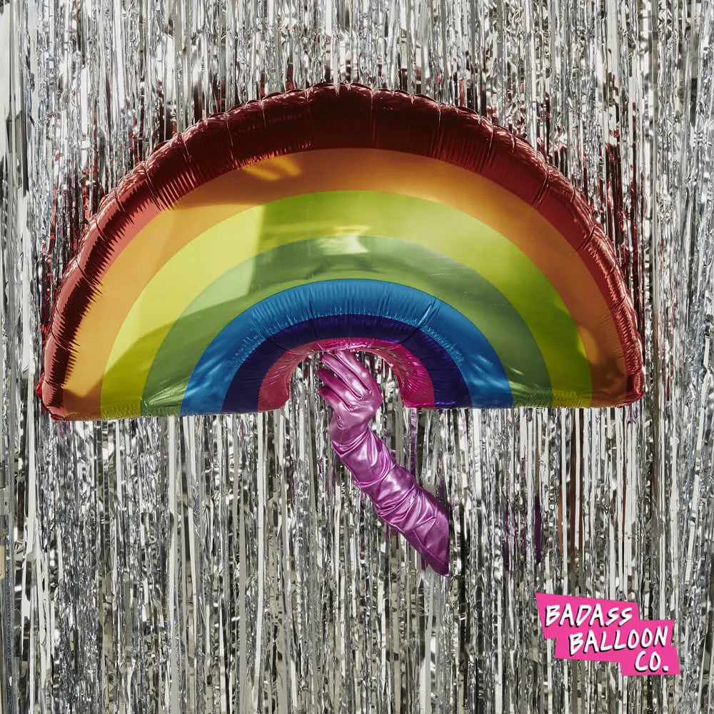 Holographic Rainbow Foil Balloon