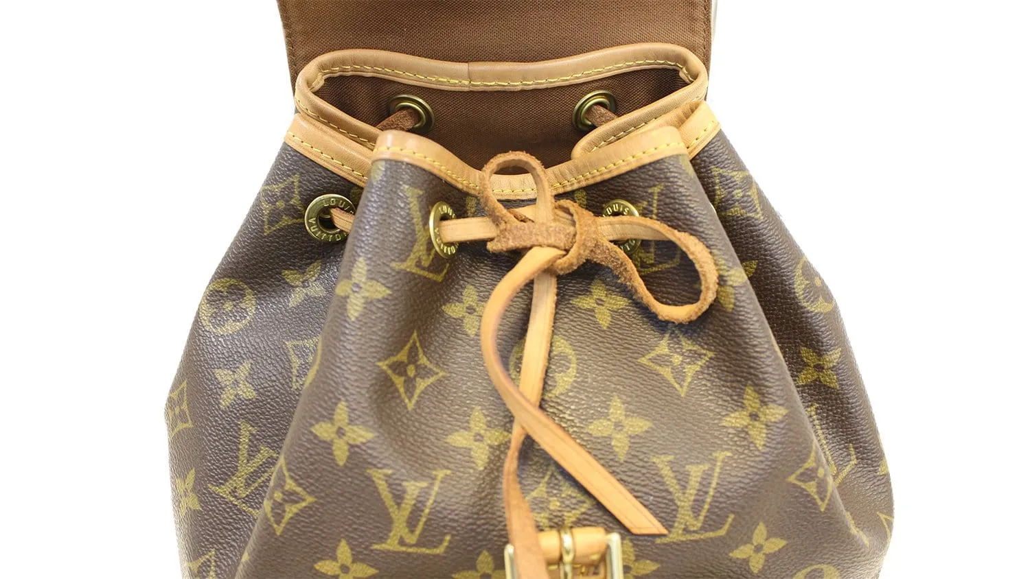 LOUIS VUITTON Monogram Canvas Montsouris MM Backpack Bag