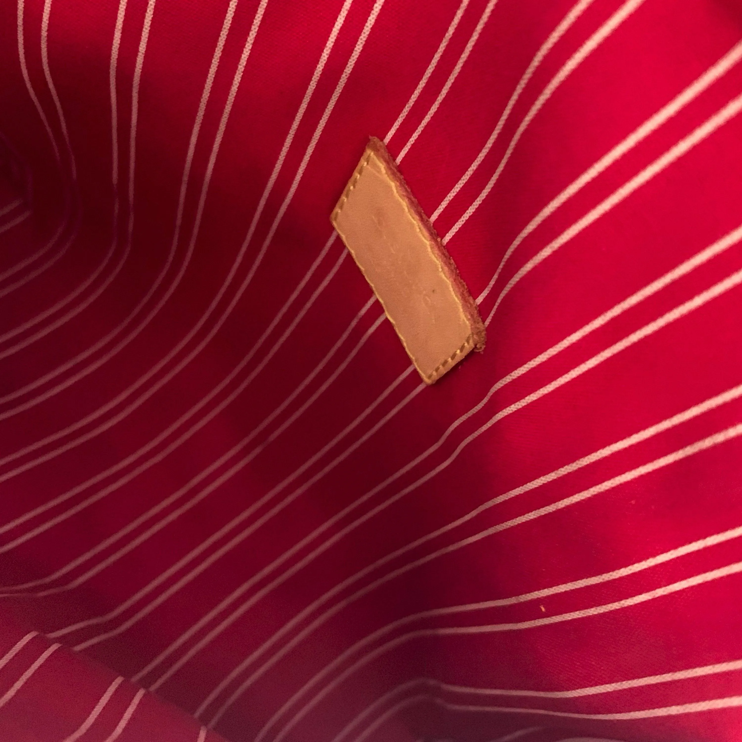 Louis Vuitton Pink Canvas Shoulder Bag