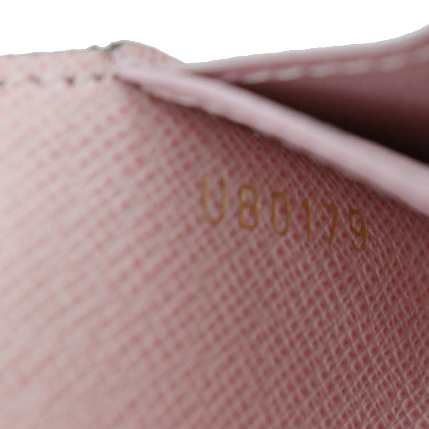 LOUIS VUITTON Rosalie Monogram Canvas Coin Wallet Rose Ballerine