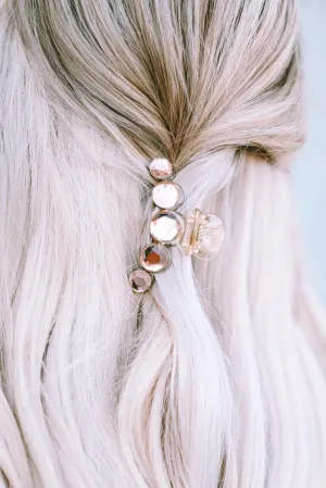 Multicolor Elegant Crystal Hair Claw