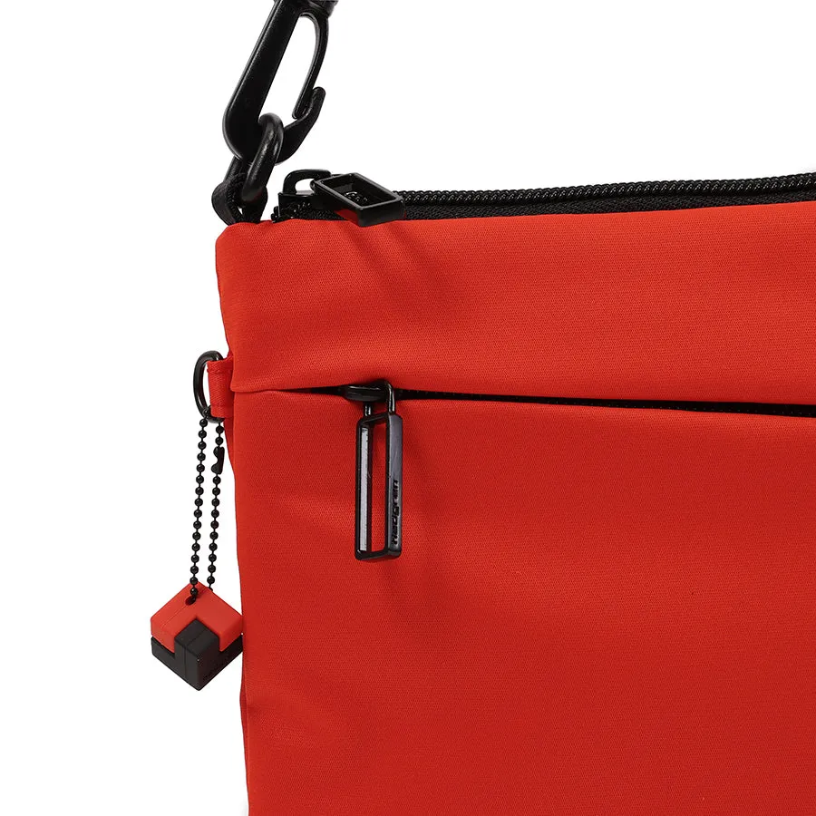 ORBIT FLAT CROSSBODY - STRONG RED
