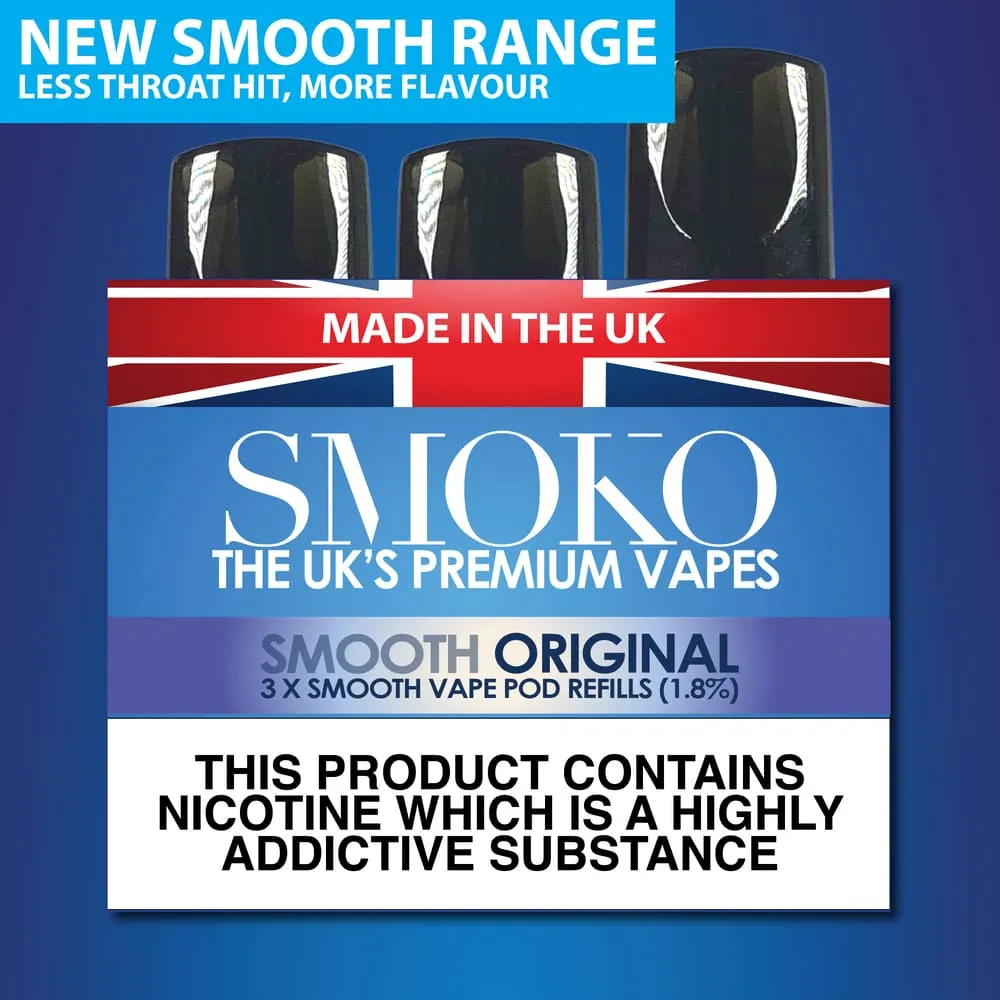 ORIGINAL TOBACCO - SMOOTH VAPE POD REFILLS