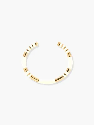 Positano Bangle Bracelet Ivory