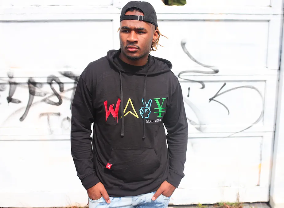 "Color Wave" Lightweight Hoodie