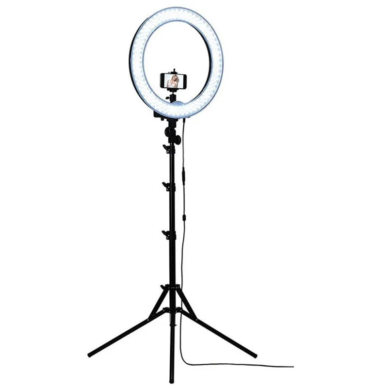 Ring Light With Mirror