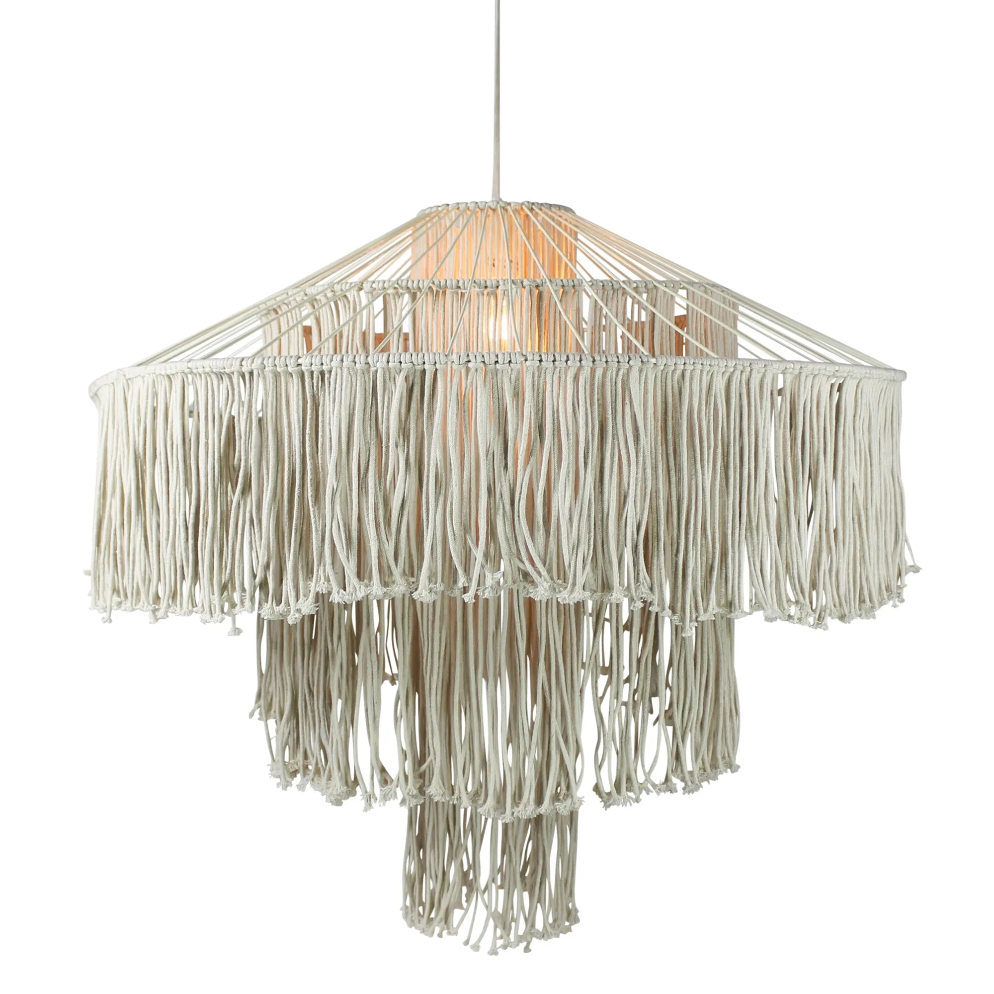 Savannah Macrame Chandelier