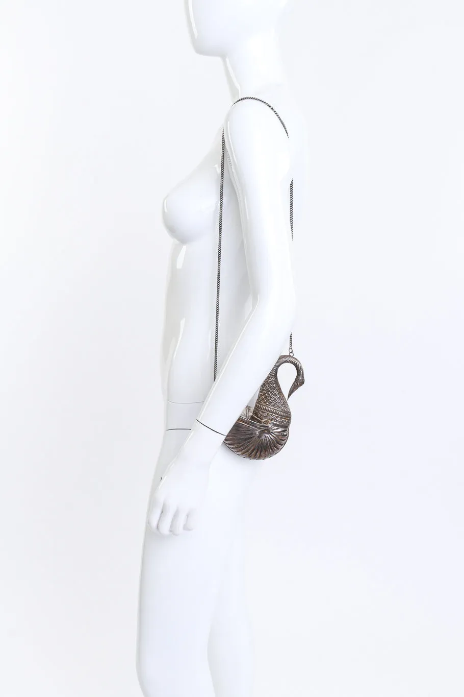 Silver Swan Minaudière