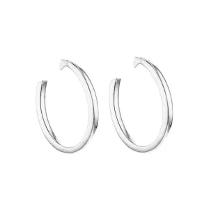 Smooth Oval Hoop